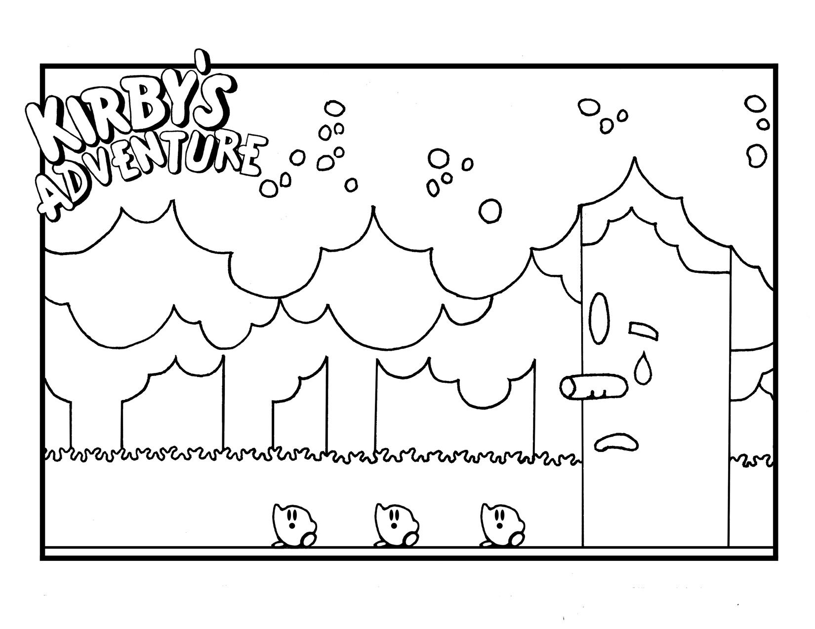waddle dee coloring pages - photo #42